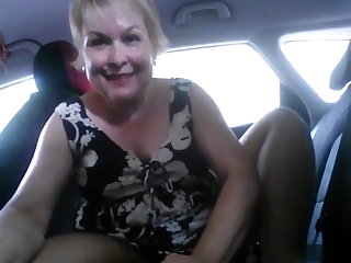 Slut in the car