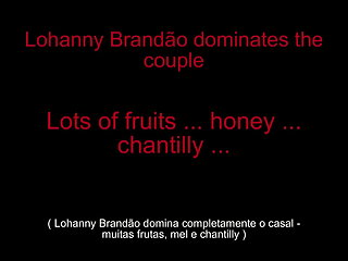 Lohanny Brandao dominates the couple in Nasty Breakfast 3